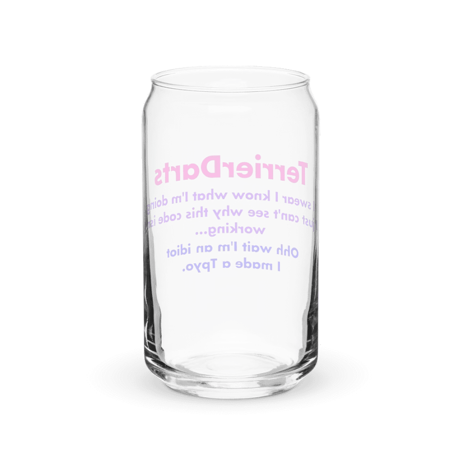 I made a Tpyo - Can Shaped Glass product image (8)