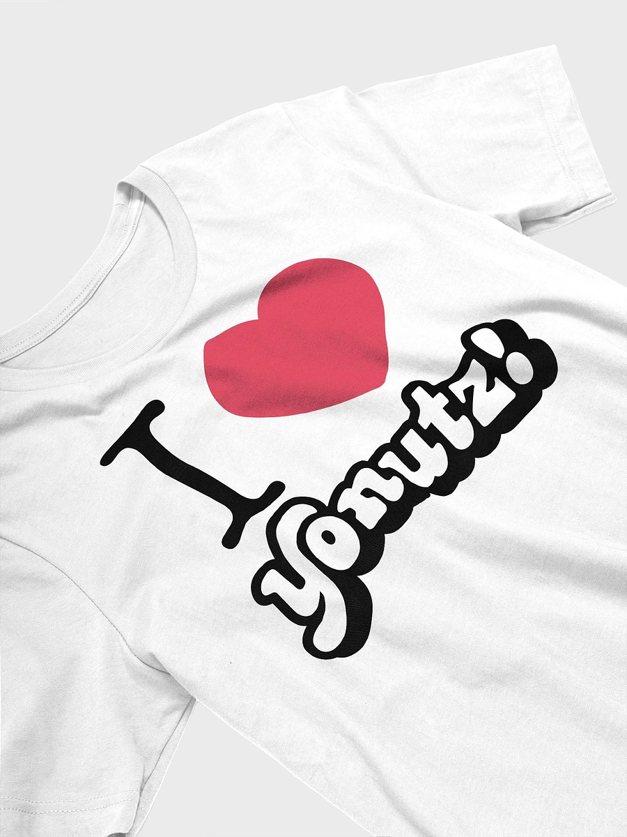 I ❤️ Yonutz White T-Shirt product image (3)