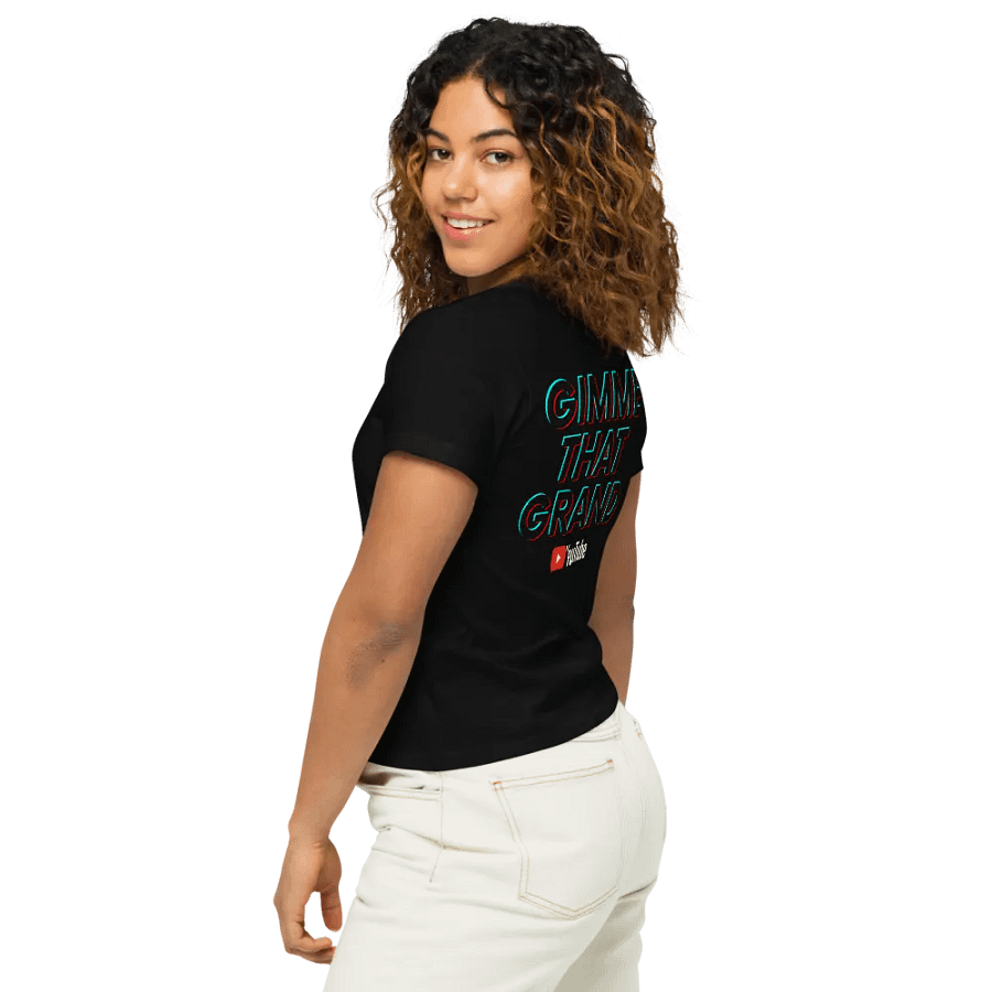Happy Healthy Wealthy Women's High Waisted Tee product image (2)