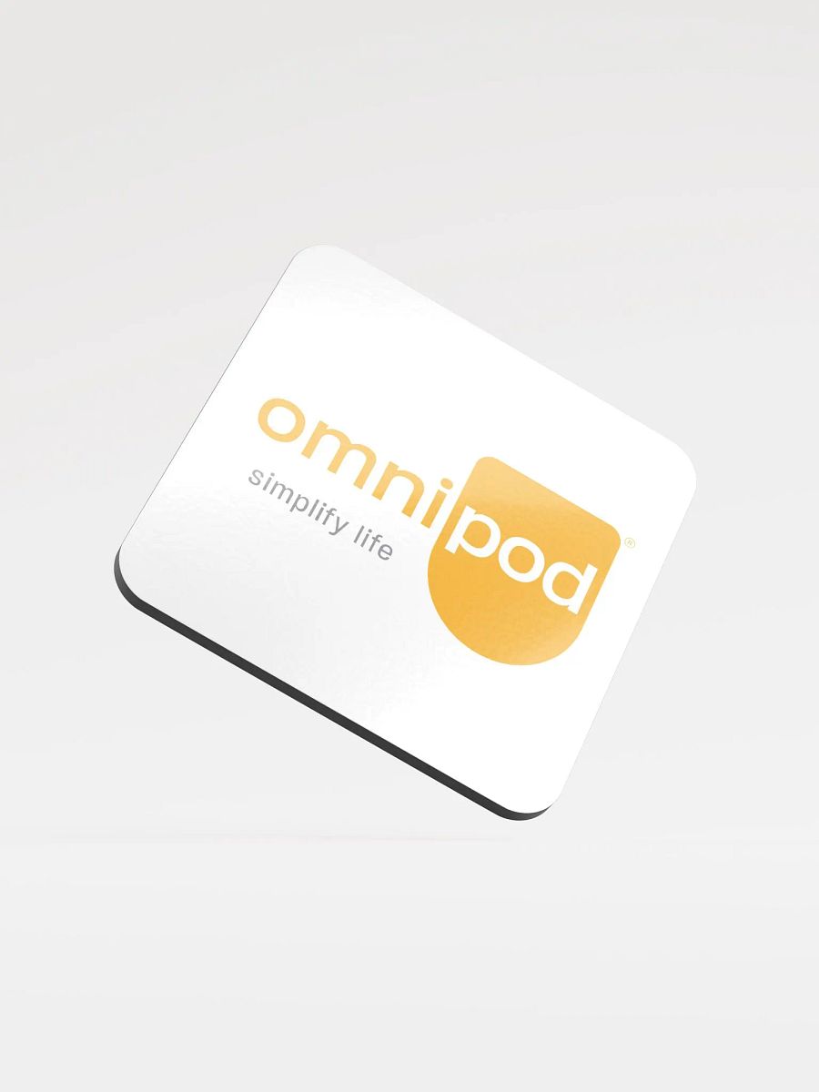 Omnipod Shielded Elegance Cork Coaster product image (1)