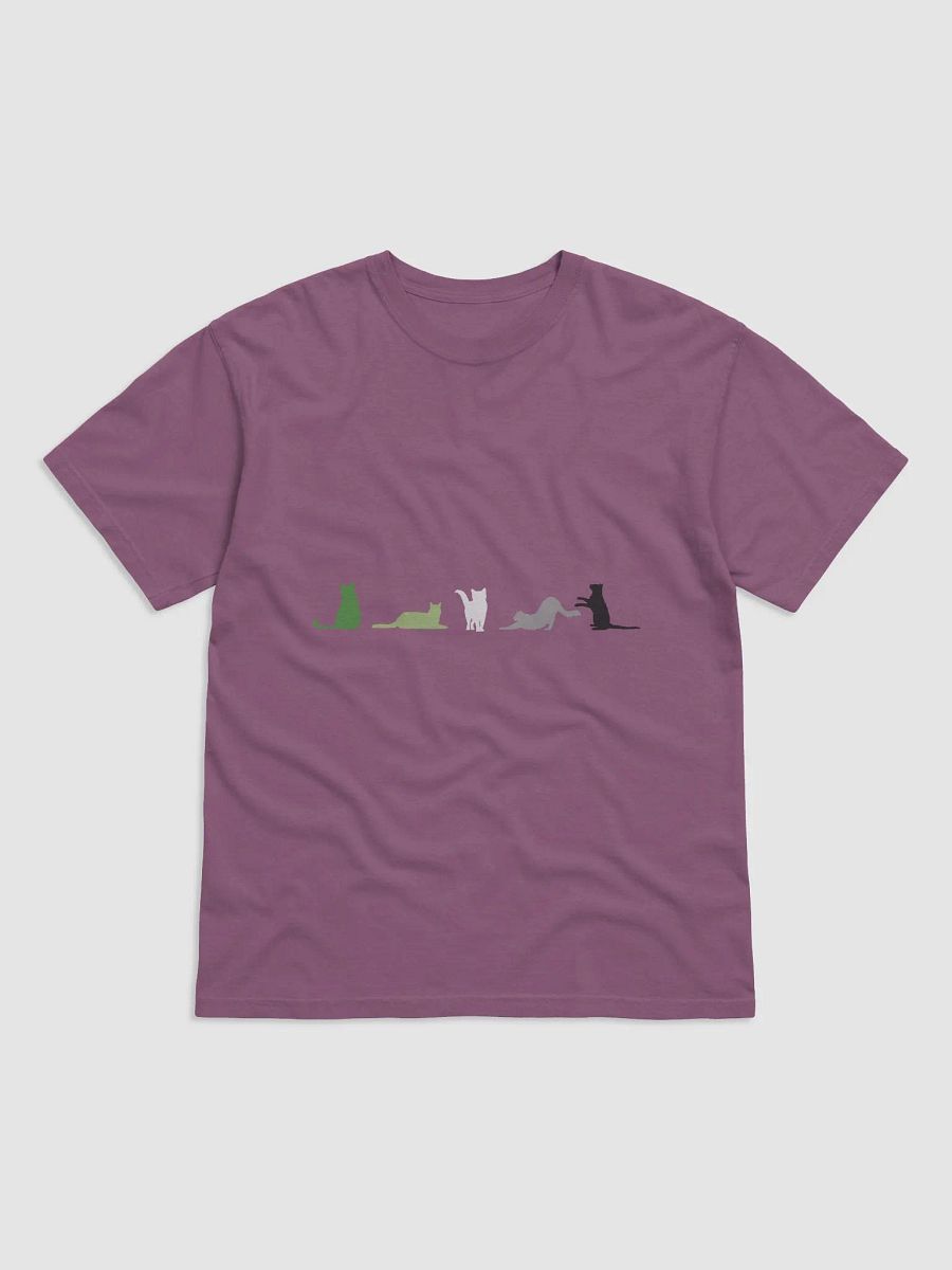 Aromantic Pride Cats Men's Shirt product image (9)
