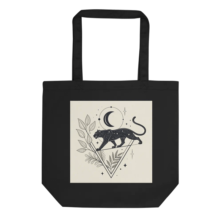 Celestial Panther Eco Tote product image (1)