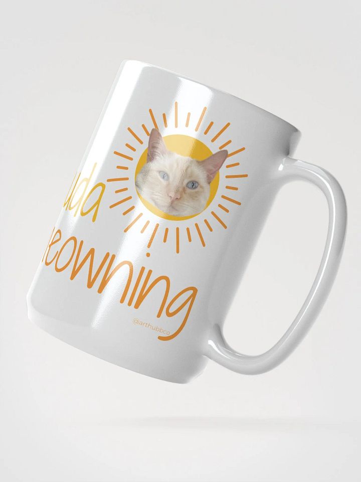 Gouda Meowning Mug (15oz) product image (2)