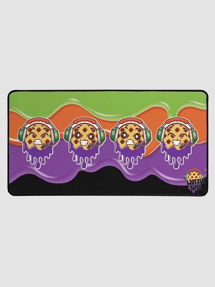 Faces of Waffle Time Desk Mat product image (1)