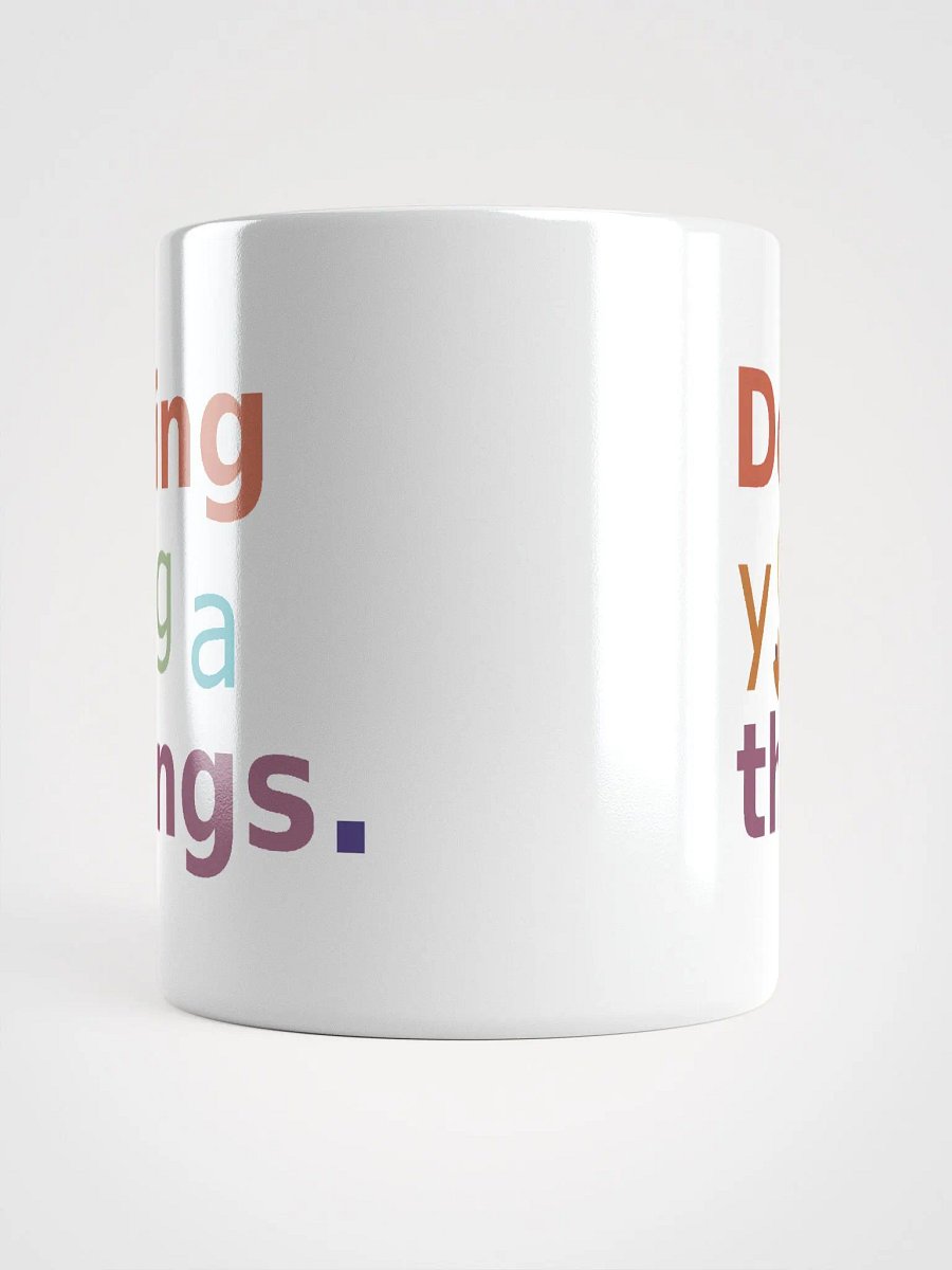 Doing Yoga Things Ceramic Mug product image (9)