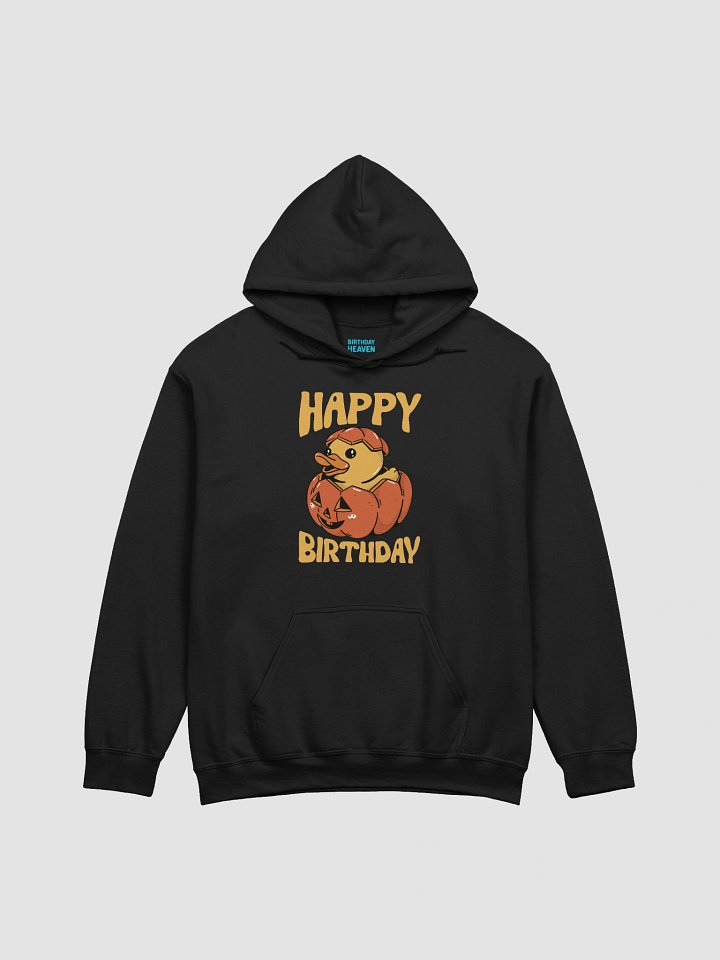 Happy Birthday (Rubber Duck Pumpkin) Hoodie product image (1)