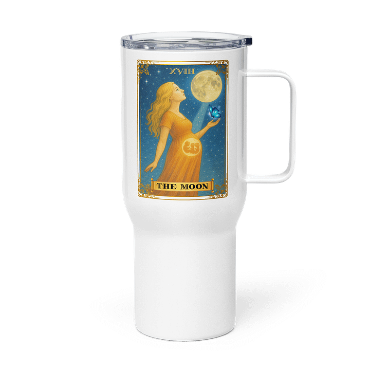 The Moon Tarot Travel Mug product image (1)