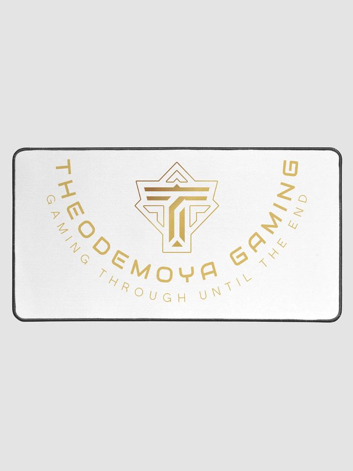 Desk Mat w/ Gold Logo product image (1)