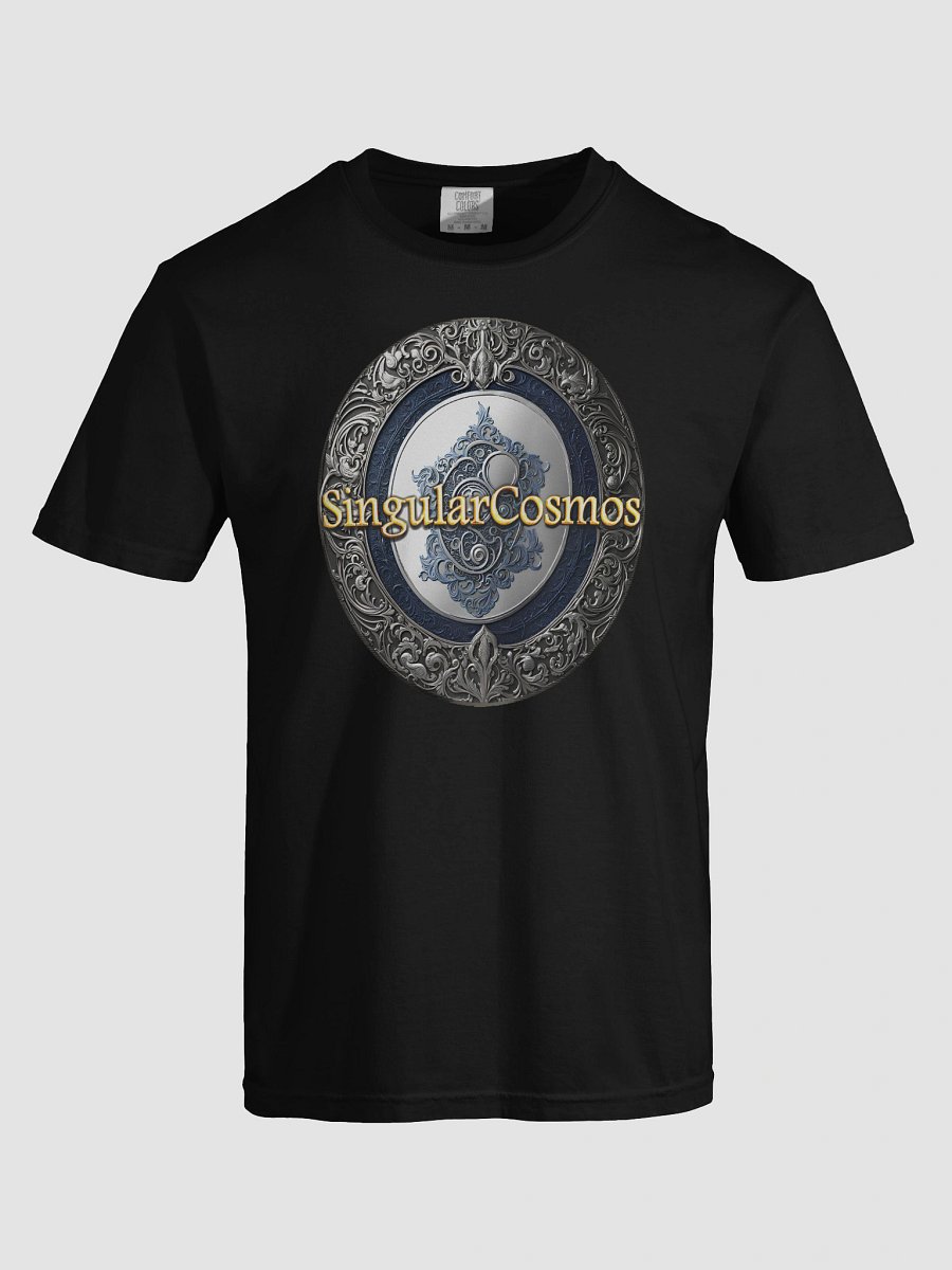 Singular Cosmos Front Logo Black Cotton T-Shirt product image (7)