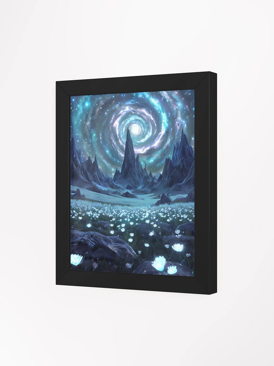 Galactic Bloom Framed Poster product image (4)