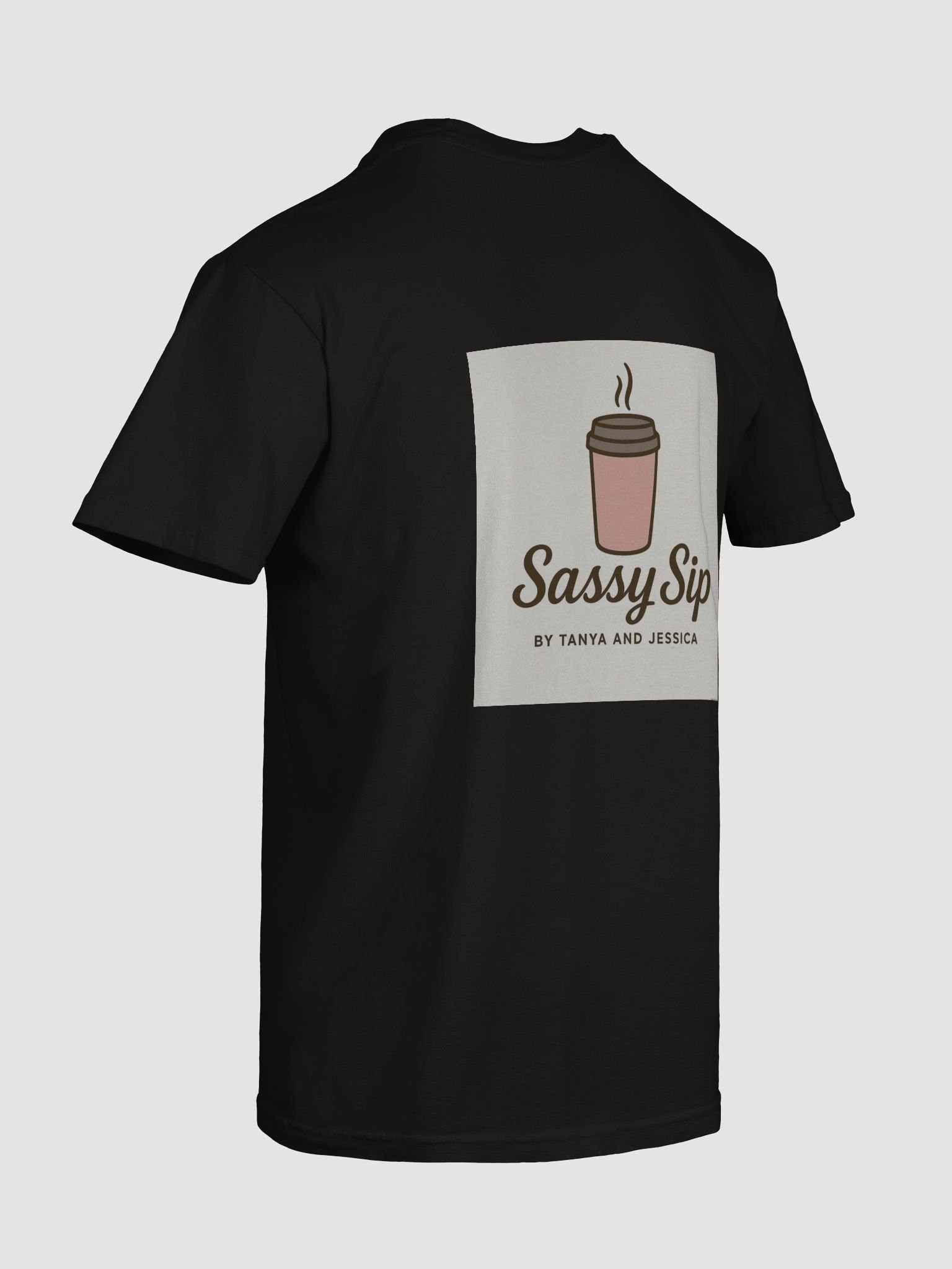 Sassy Sip Coffee Cup Logo Tee product image (49)