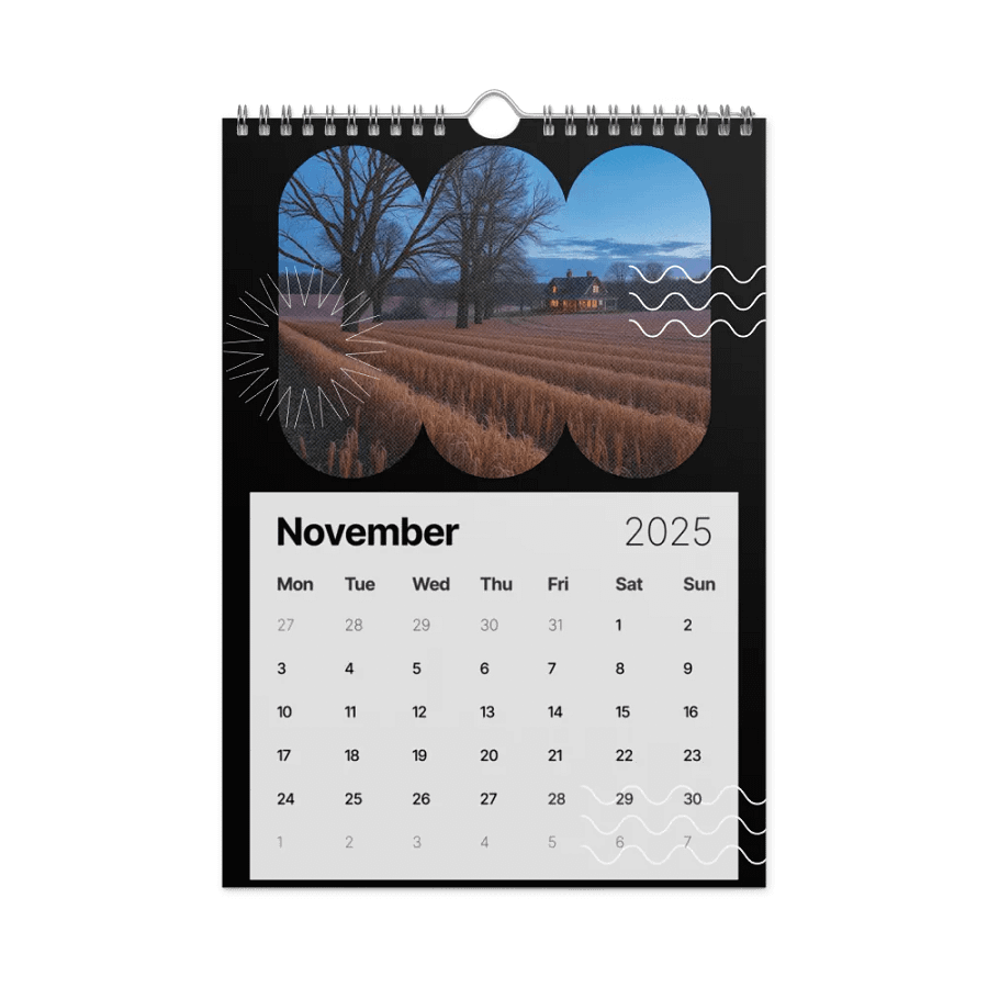 SEASONAL NATURE WALL CALENDAR 2025 product image (11)