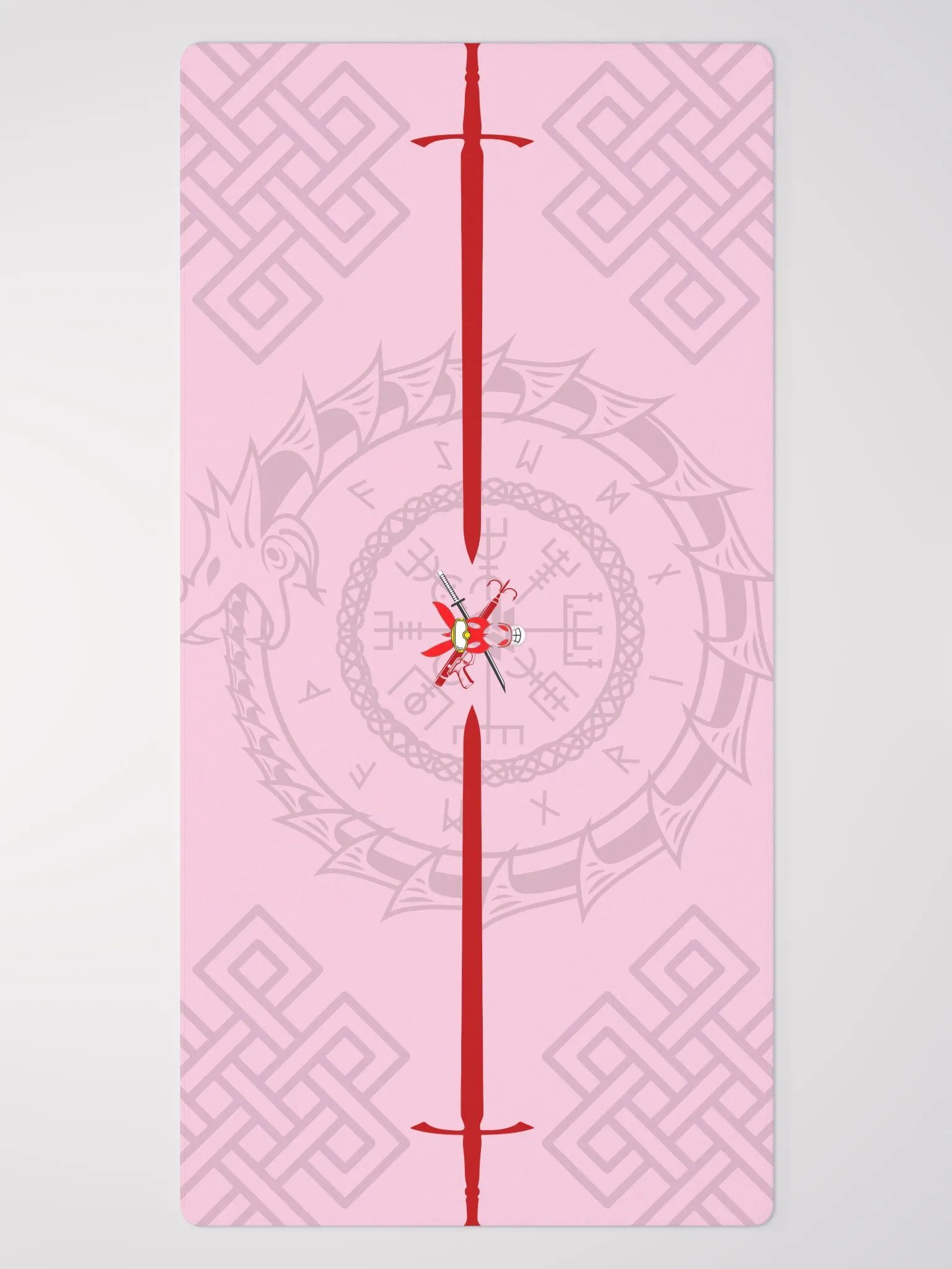 Vegvisir Dragon(Pink BG) - Polyester product image (2)