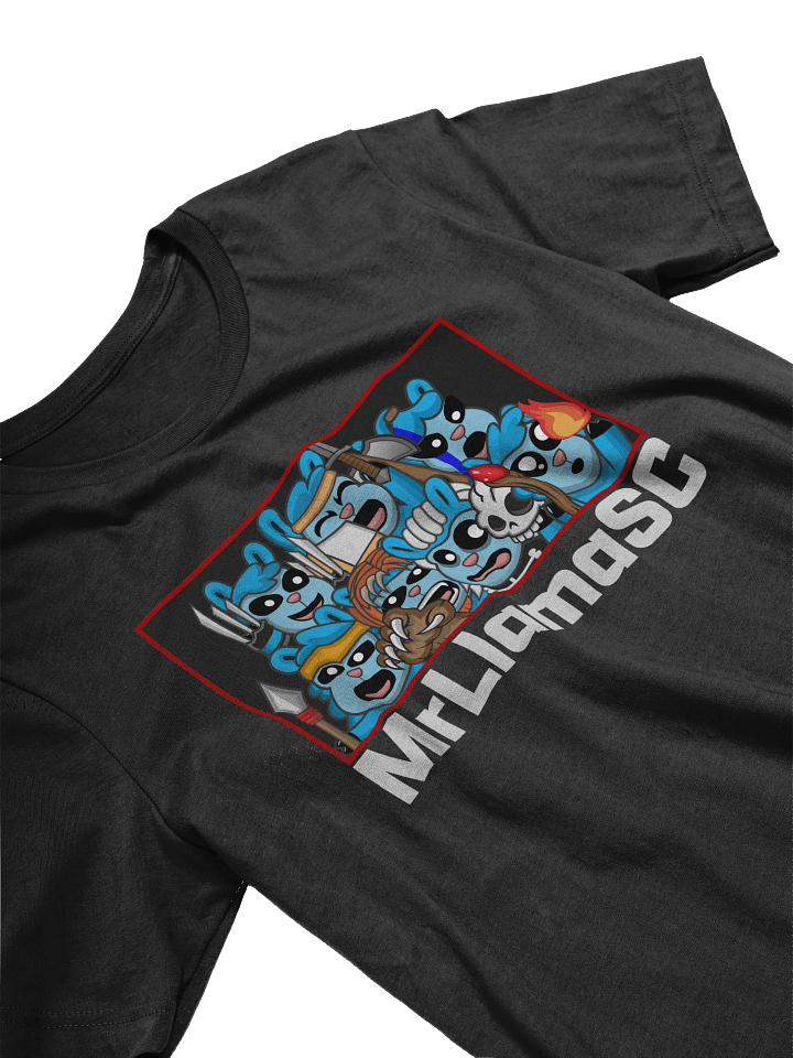MrLlamaSC Llama Family T-Shirt product image (2)
