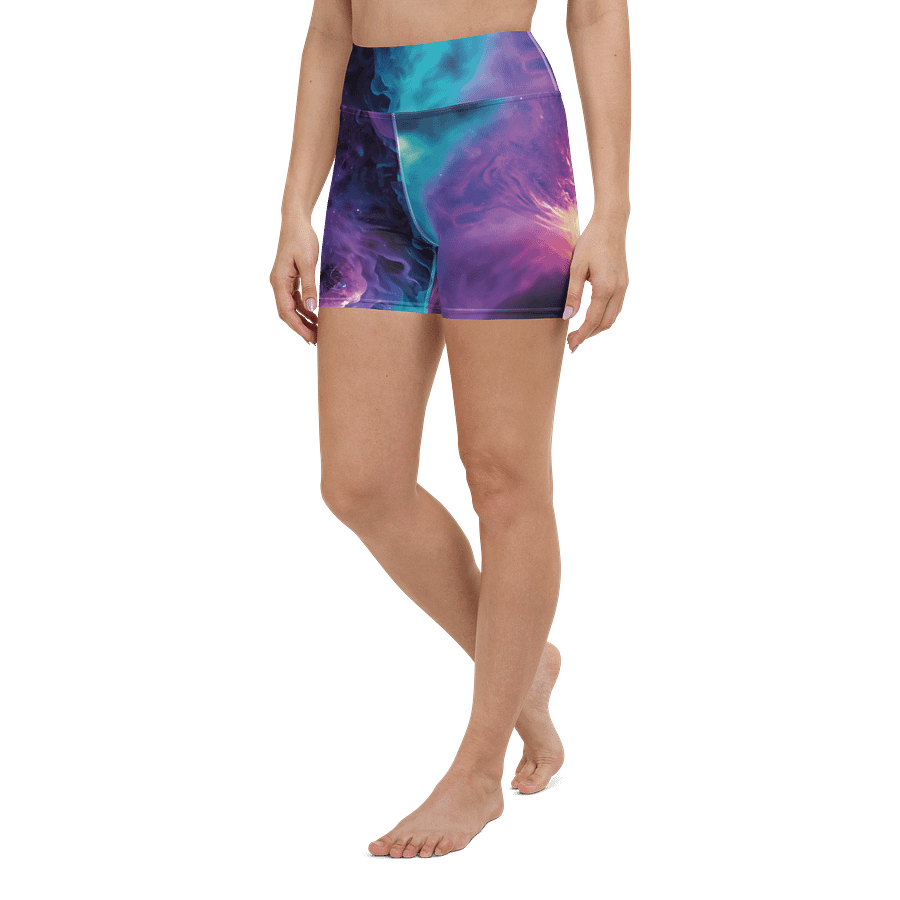 Spaced-Out Yoga Shorts product image (4)