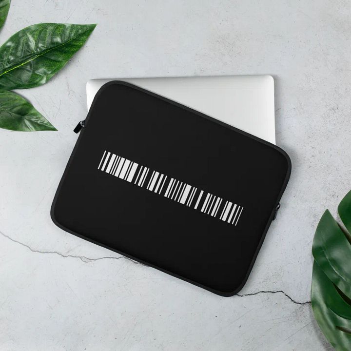 Barcode Laptop Sleeve product image (2)