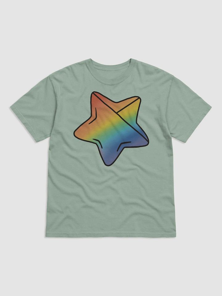 Rainbow Pride Folding Star T Shirt product image (6)