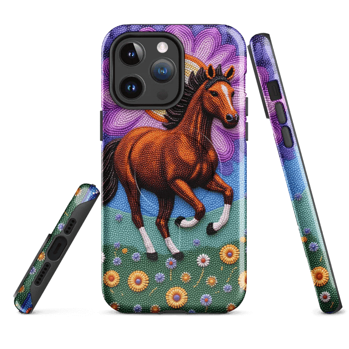 Floral Stallion MagSafe® Tough Case product image (1)