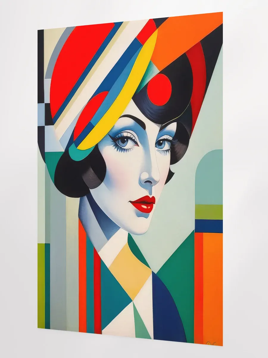 Vibrant Lucy - Flapper Girl Poster - Large 24x36 Inches product image (2)