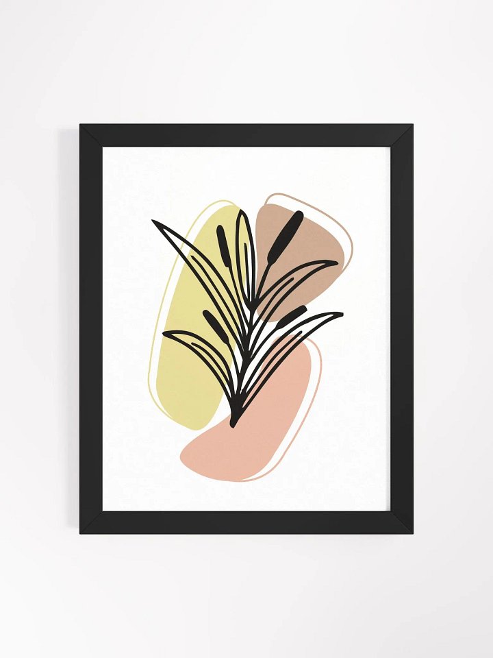 Artistic Cattails Framed Poster product image (6)