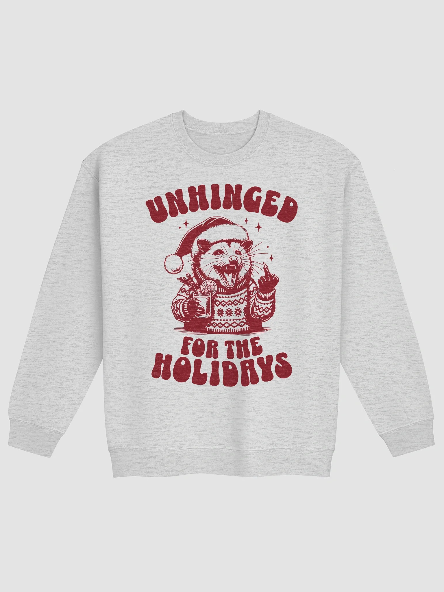Unhinged for the holidays Crewneck product image (1)