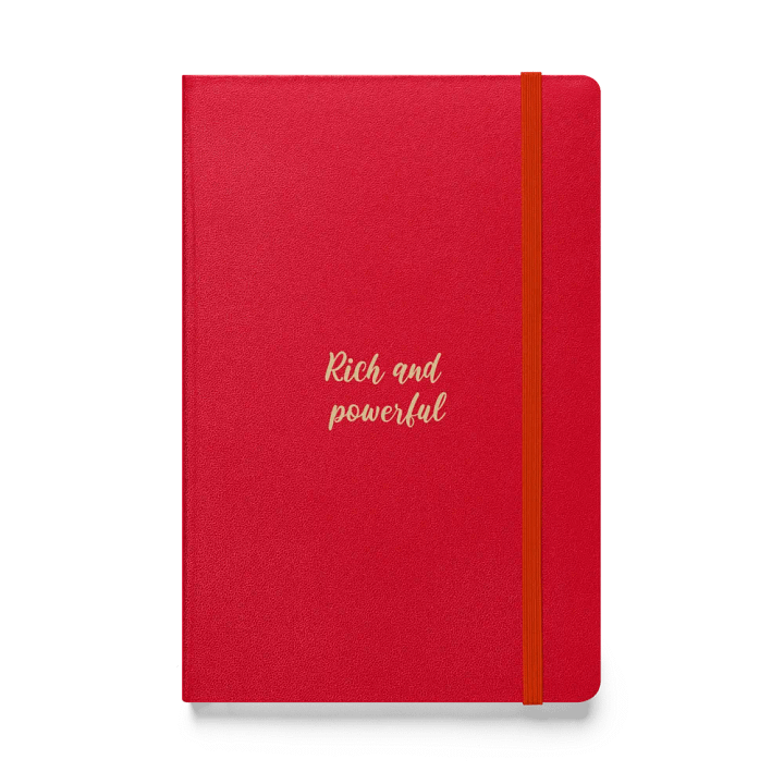 Rich and Powerful Hardcover Journal product image (1)