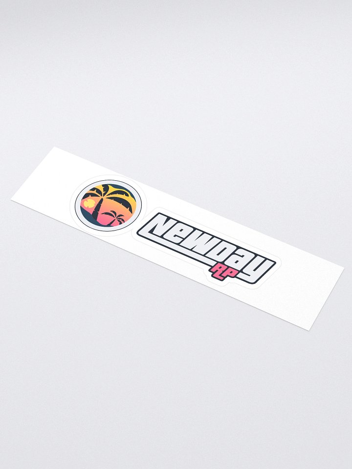 NewDay RP Logo Sticker only longer product image (1)