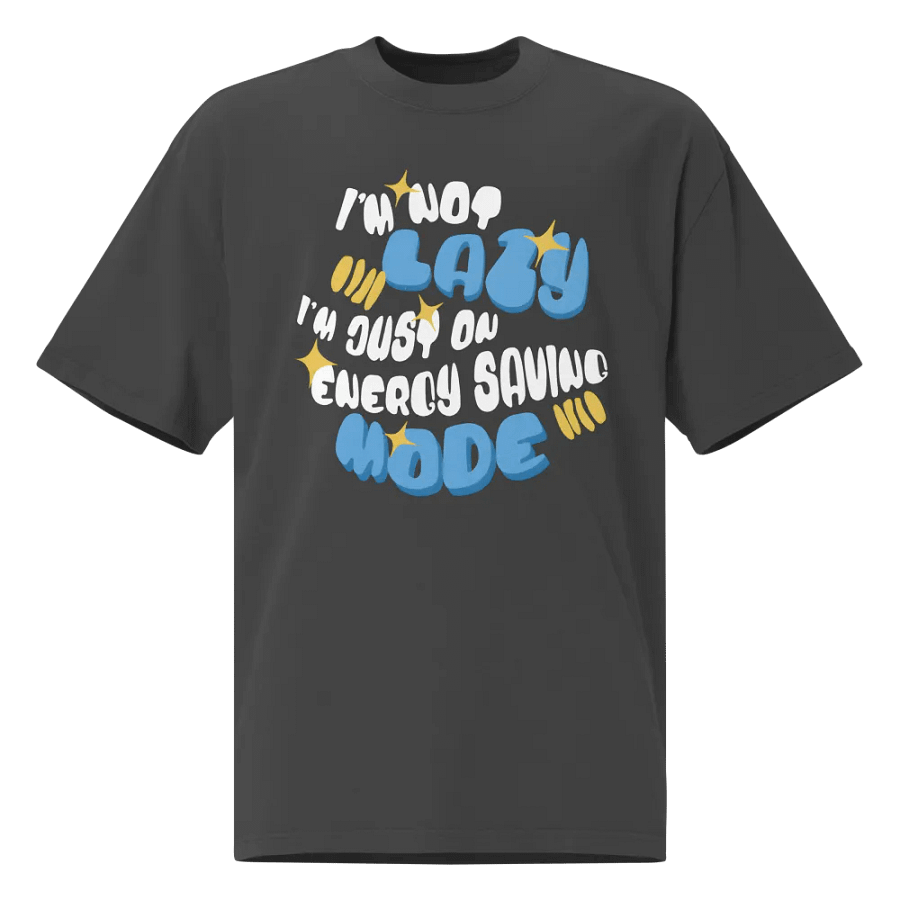 I'm not lazy t-shirt product image (10)