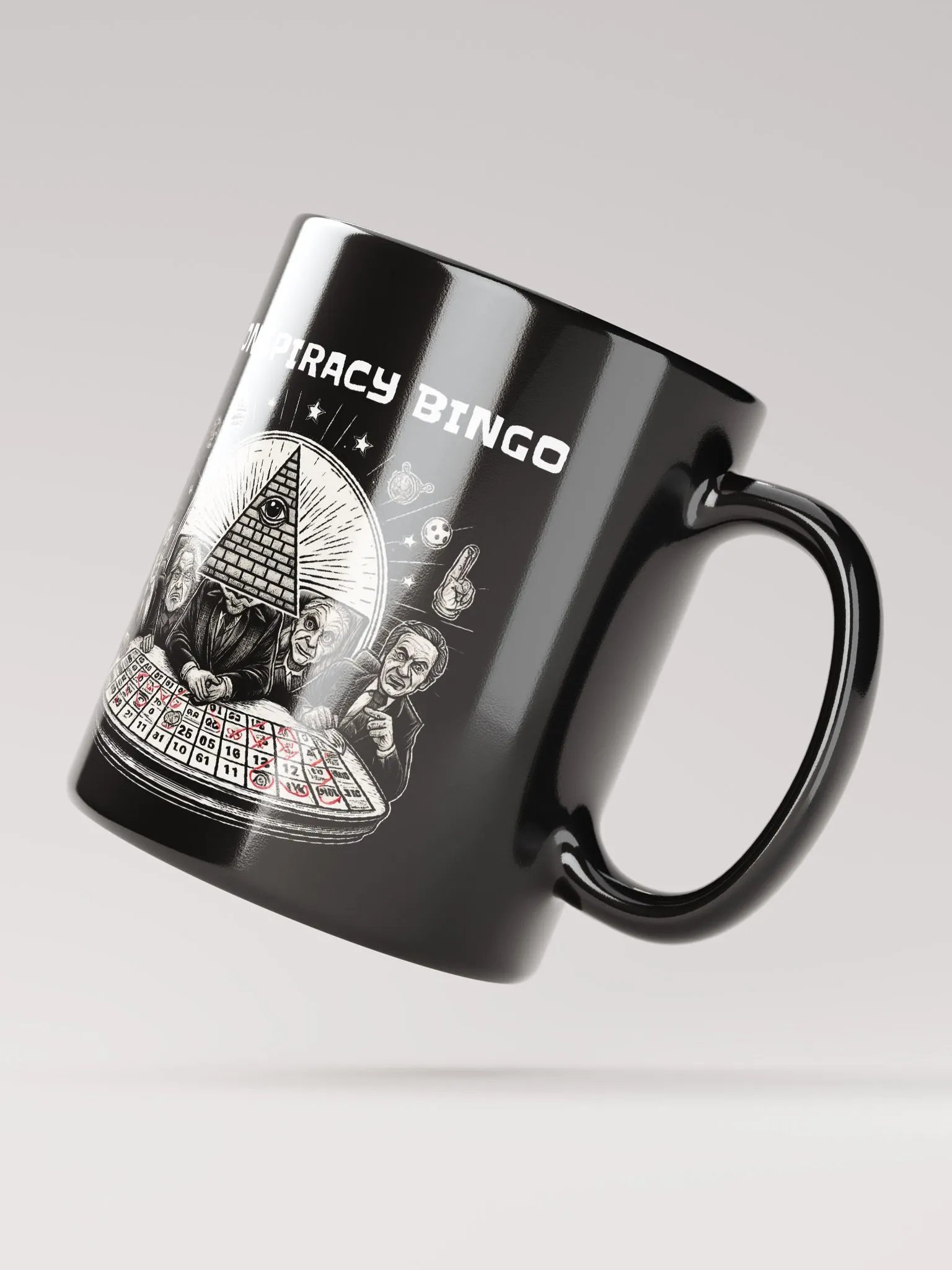 Conspiracy Bingo 2024 Mug - Black product image (3)