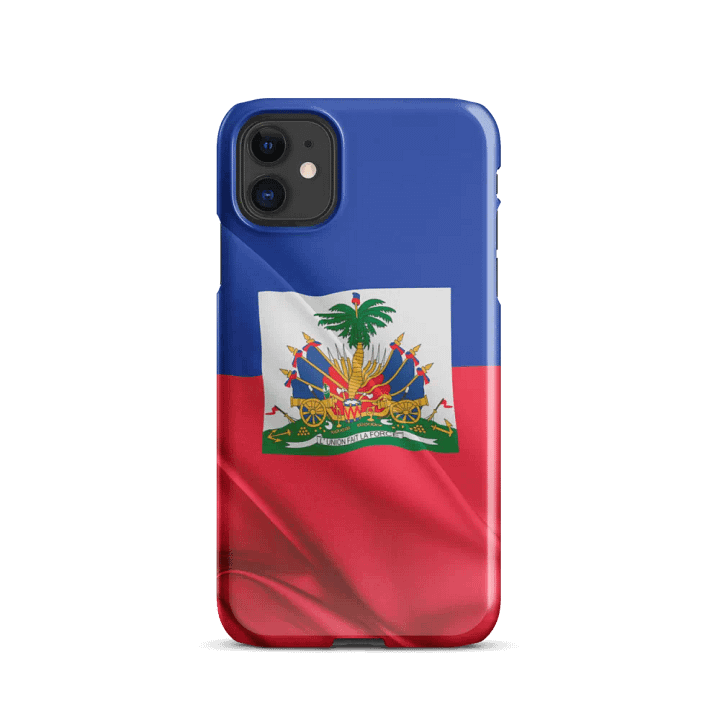 Haiti Flag Snap Case for iPhone® product image (20)