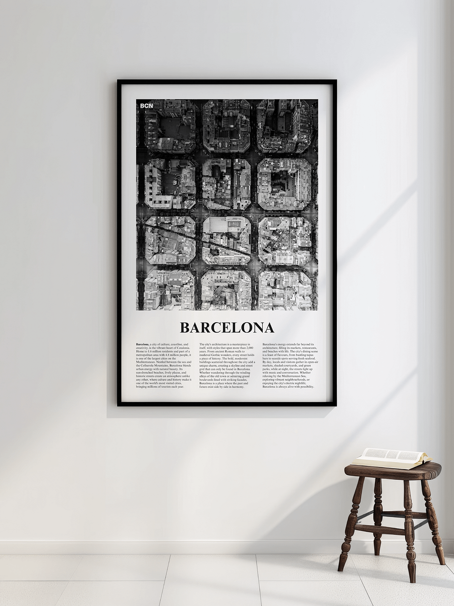 Barcelona 04 Newspaper Poster product image (2)