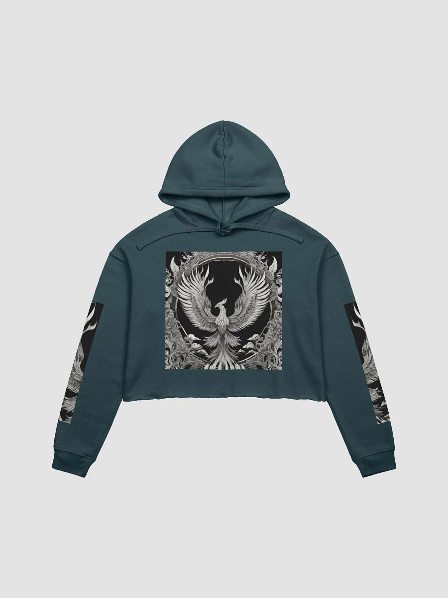 Ethereal Fusion Fleece Crop Hoodie | Phoenix Design product image (1)
