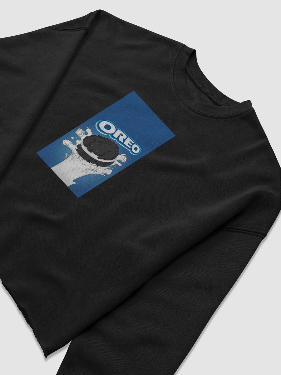 Meow Oreo Cat Crop Sweatshirt product image (23)