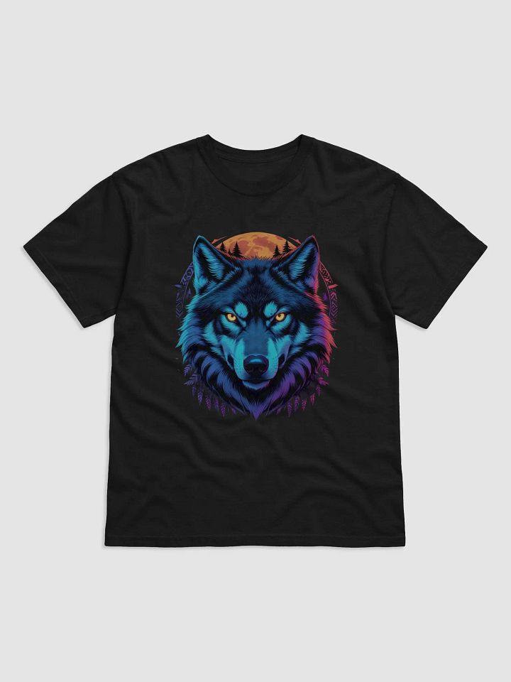 Mystic Wolf Moon relaxed-fit T-Shirt product image (1)