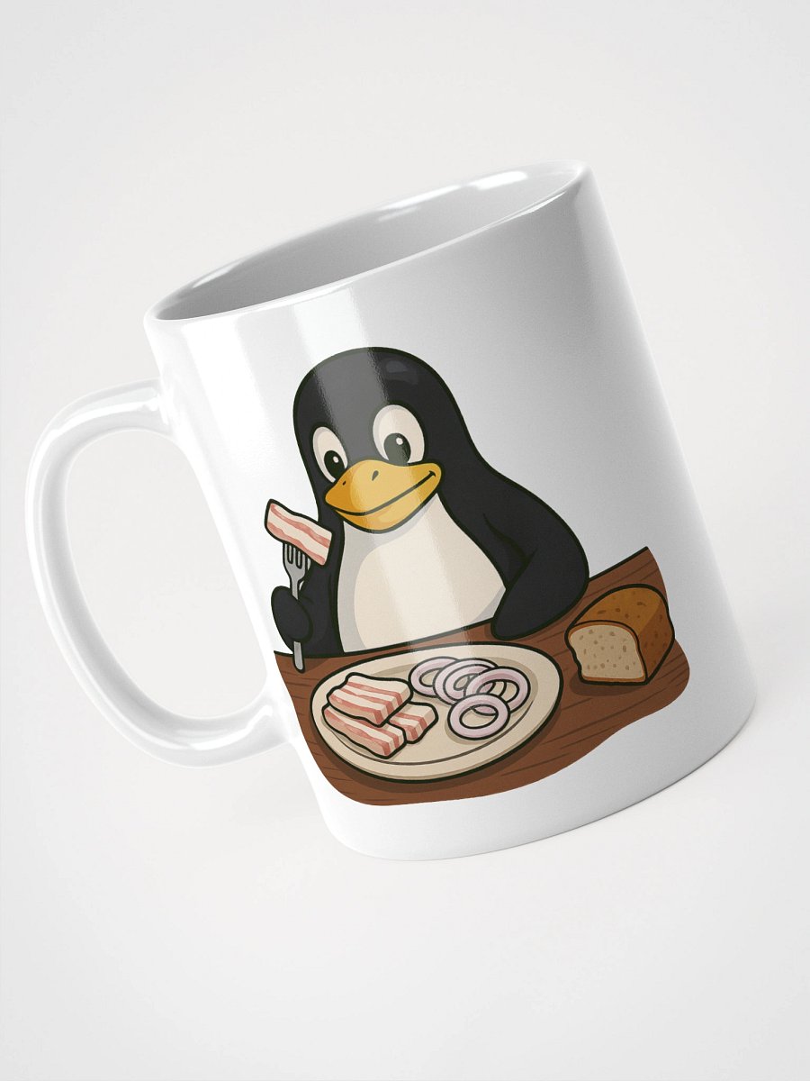 White Mug - Tux's Breakfast product image (3)