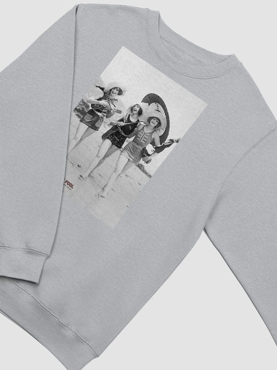 Vintage ukulele print sweatshirt product image (3)