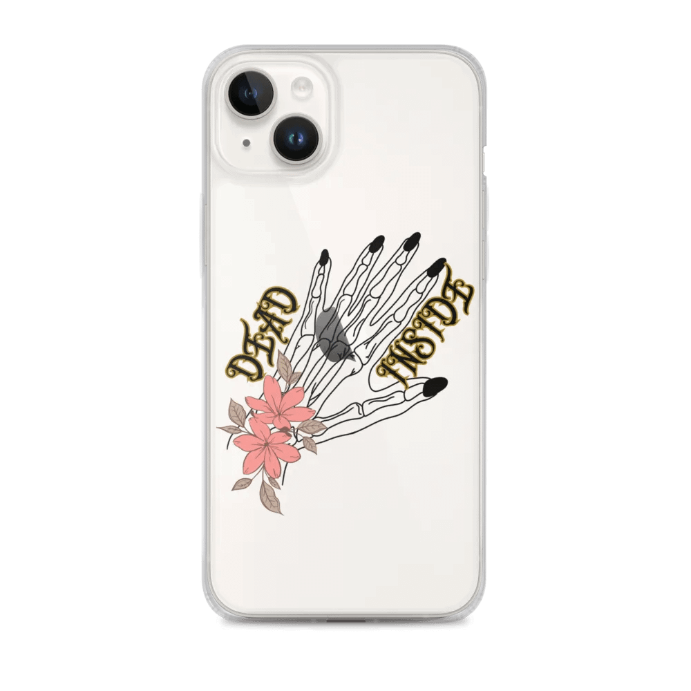 Dead Inside pinkyafterdark iPhone Case product image (258)
