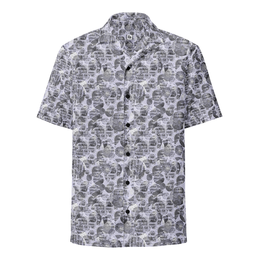 Indigo Inscriptions Hawaiian Shirt product image (1)