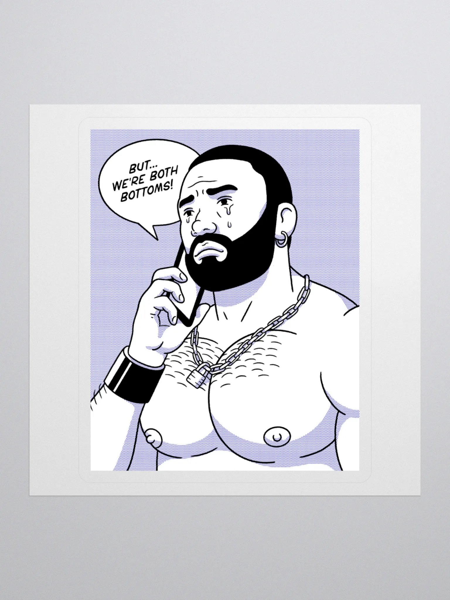 "But... We're Both Bottoms" Sticker product image (3)