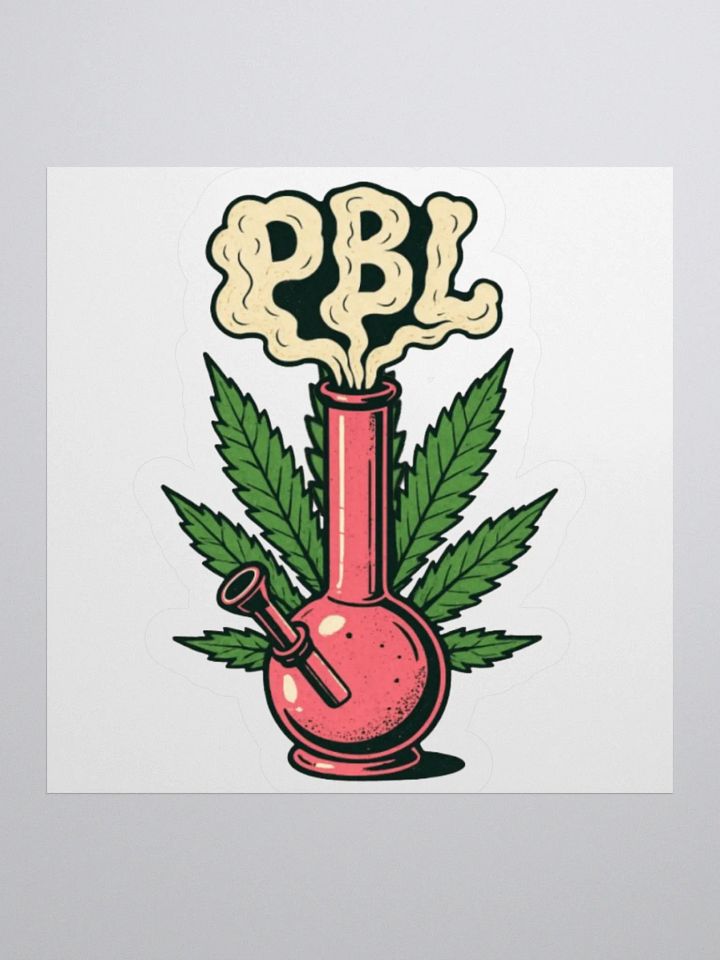 Pink Bong Ladies Sticker product image (3)