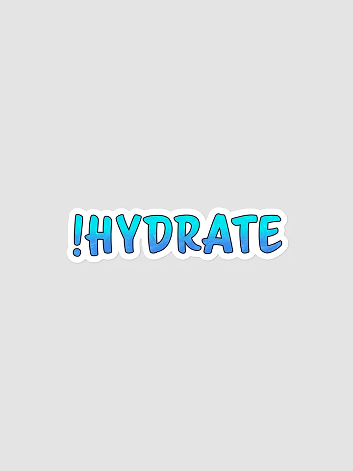 Hydrate Sticker product image (1)