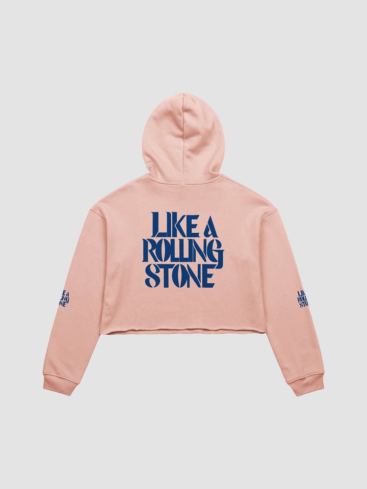 Stylish Like a Rolling Stone Crop Hoodie product image (2)