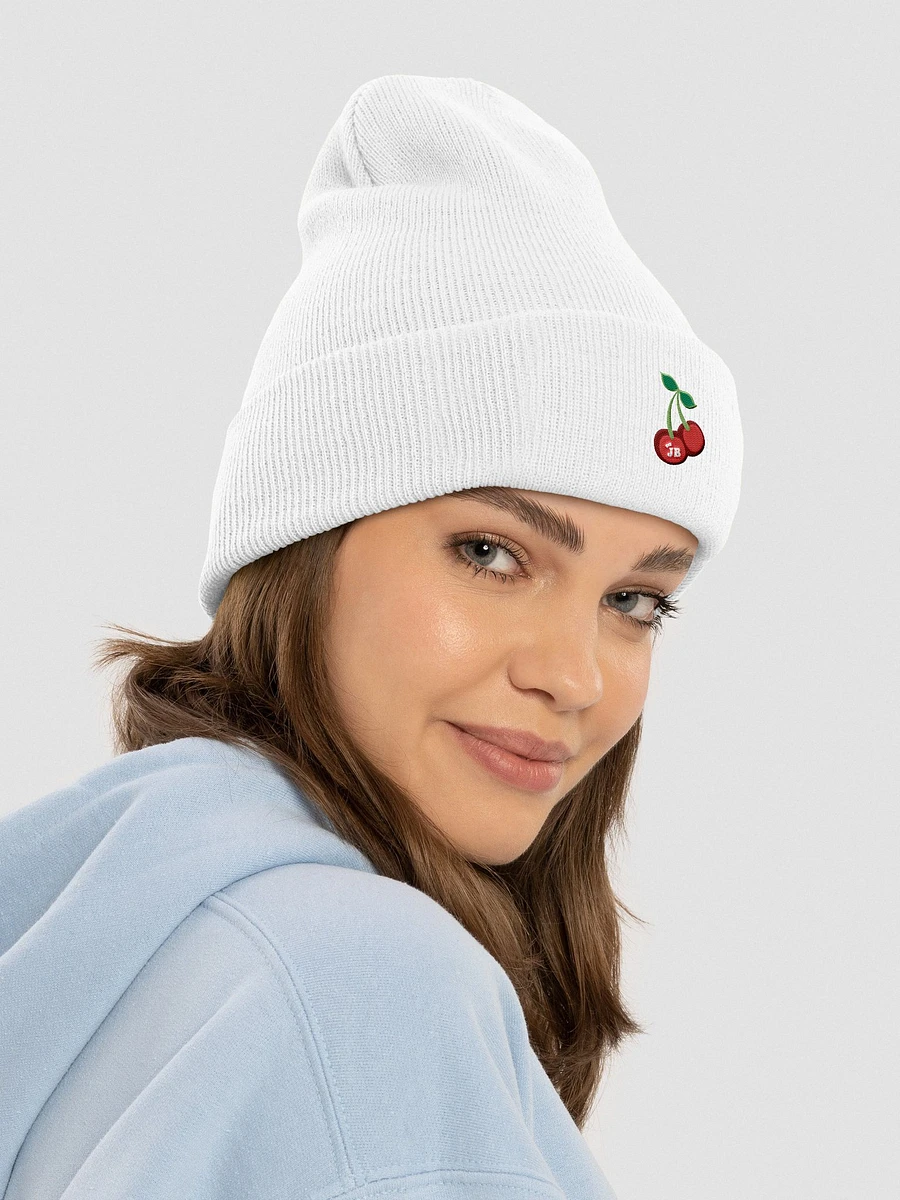 Cherry Beanie - White product image (4)