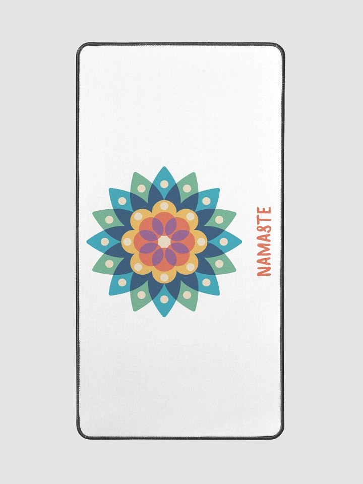 Namaste Floral Desk Mat - Work in Peace product image (2)