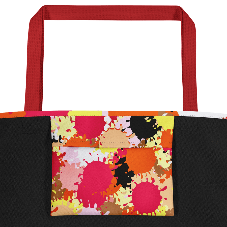 Vibrant Splatter Circles All-Over Tote product image (2)