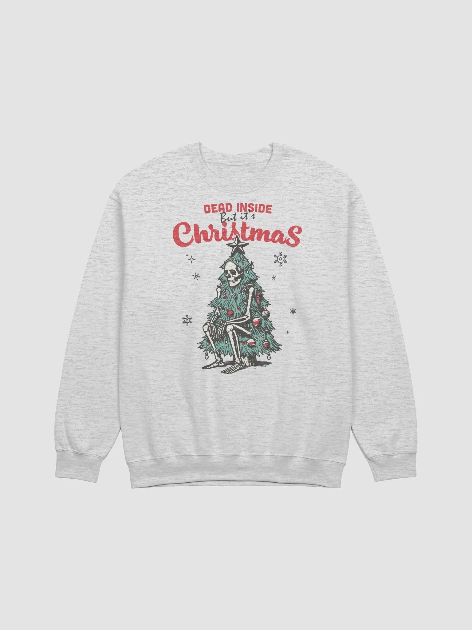 Dead inside but its christmas Crewneck product image (1)
