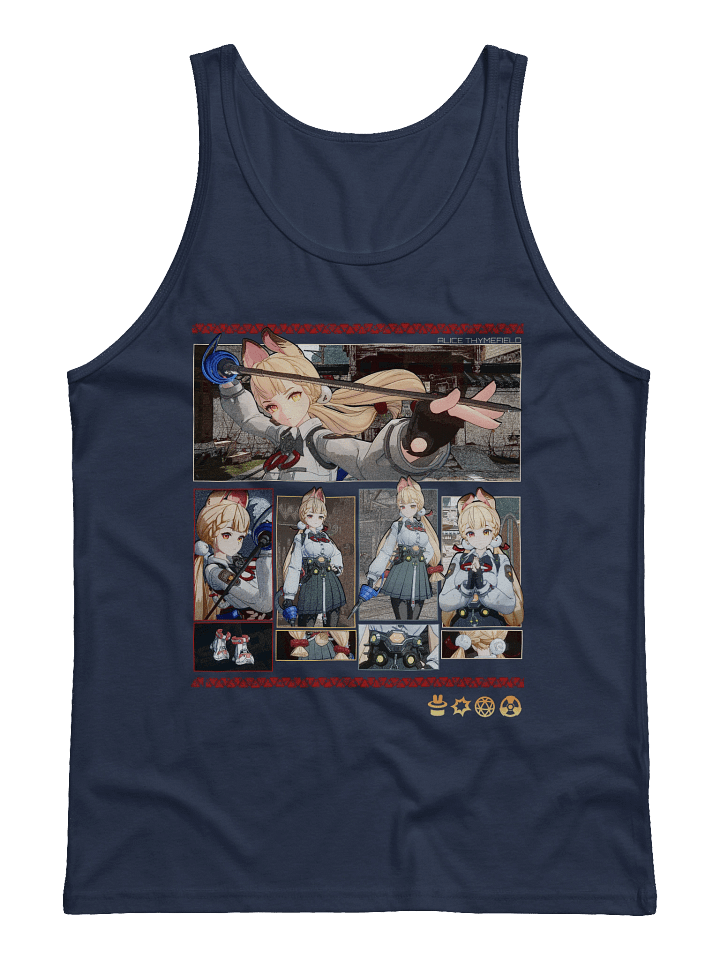 Alice Premium Tank Top Front and Back print Zenless Zone Zero product image (3)