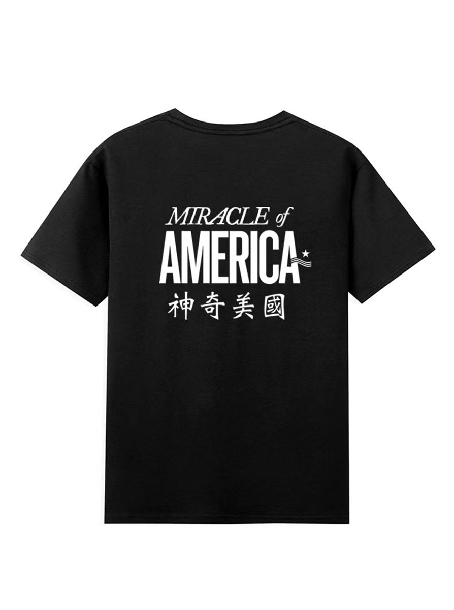 “建國之旅”系列-限量款T恤-黑色(運輸地區僅限美國) product image (2)