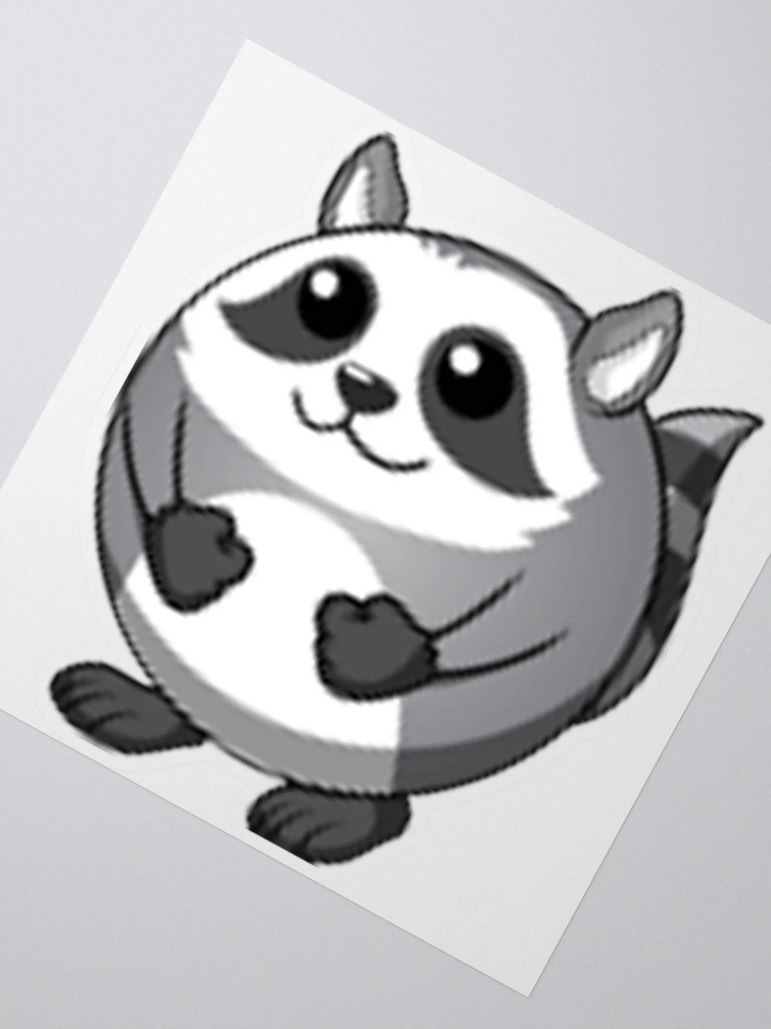Raccoon Sticker product image (2)