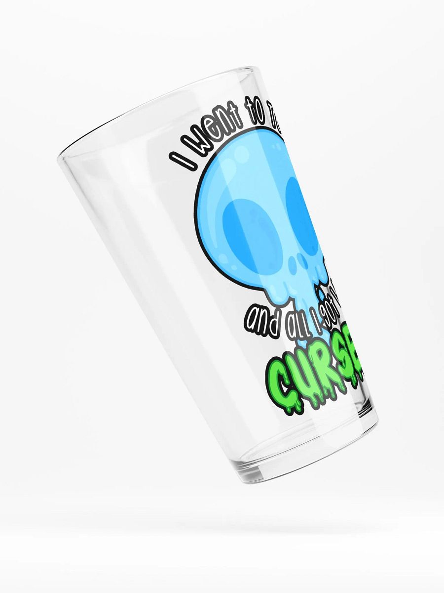 All I Got Was Cursed - Mage - Pint Glass product image (4)